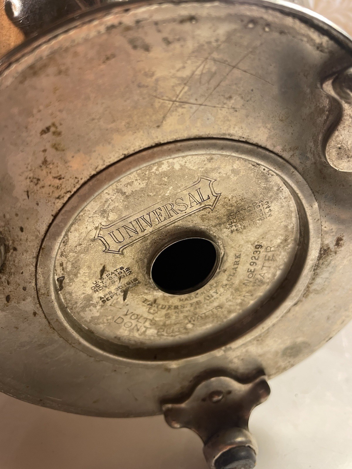 🔥 Vintage Antique Universal Landers Frary Clark Coffee Percolator Maker