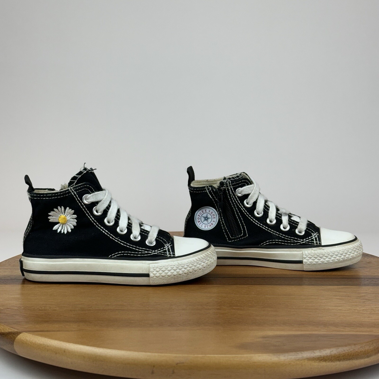 Little Kids Fashion OP OEE High Top Daisy Sneakers Shoes Size 29 EU 11/11.5 US