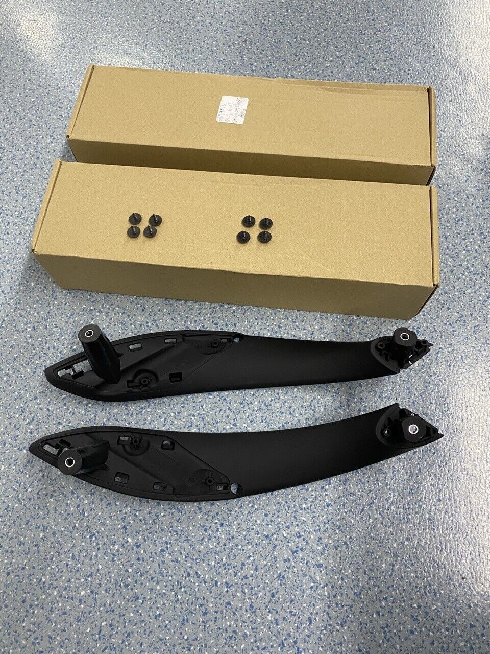 Pair For BMW F30 F80 F31 Front Left & Right Inner Trim Door Pull Handle Black