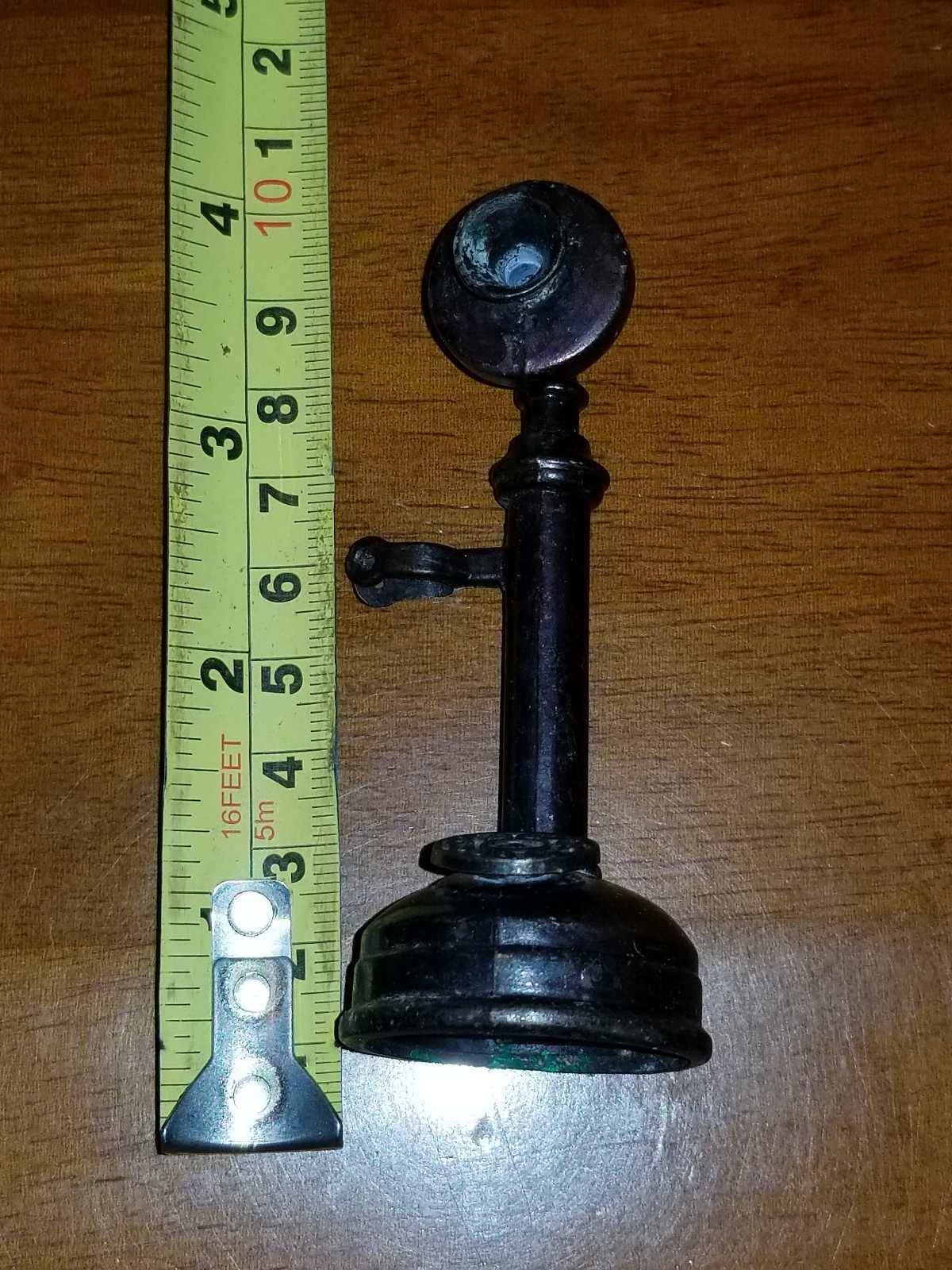 OLD FASHION ROTARY PHONE PENCIL SHARPENER USED USED MADE IN HONG KONG
