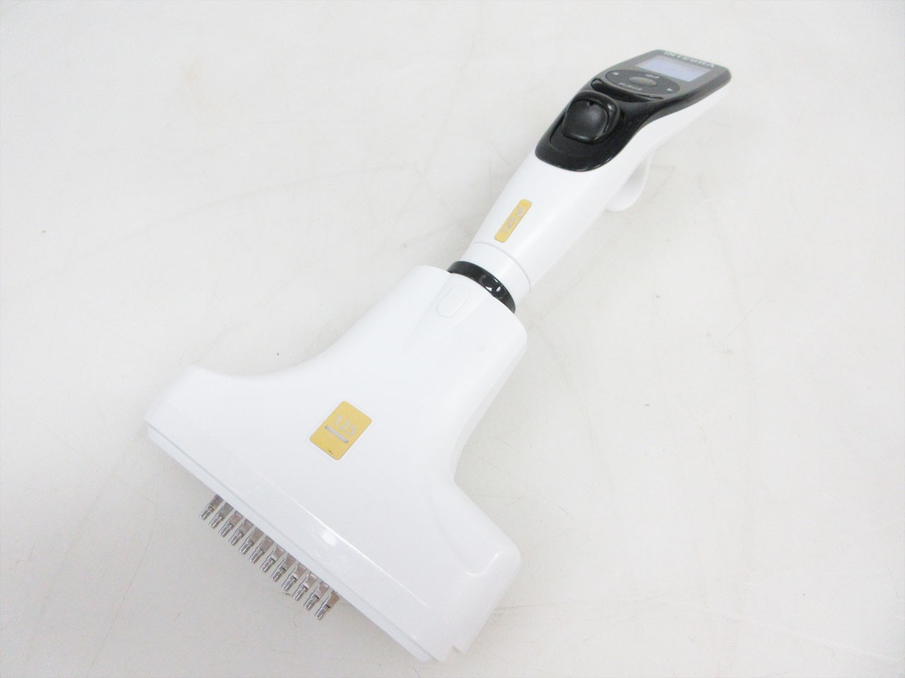 INTEGRA 4732 12 CHANNEL 125 uL VOYAGER MULTI PIPETTE ELECTRONIC ADJUST WIDTH