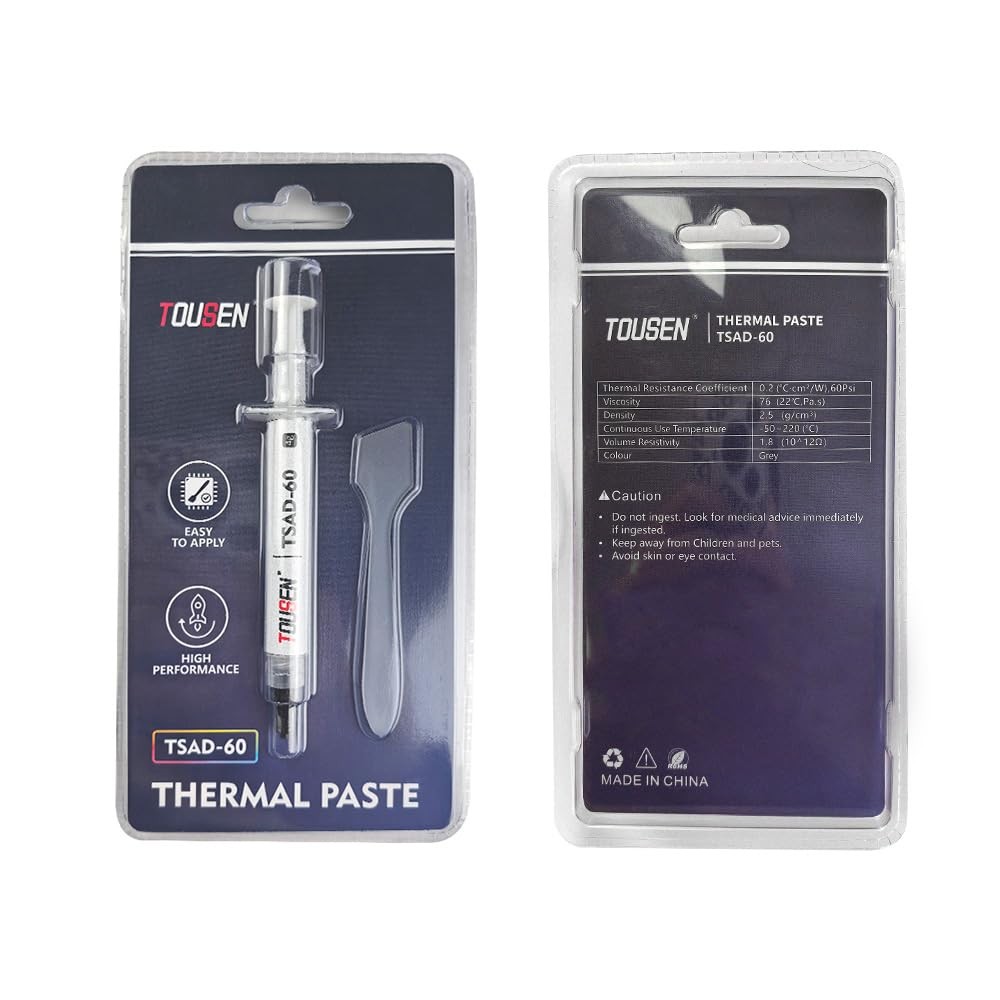 TSAD60 Professional Thermal Paste HighDensity Silicone Grease PC Cooling