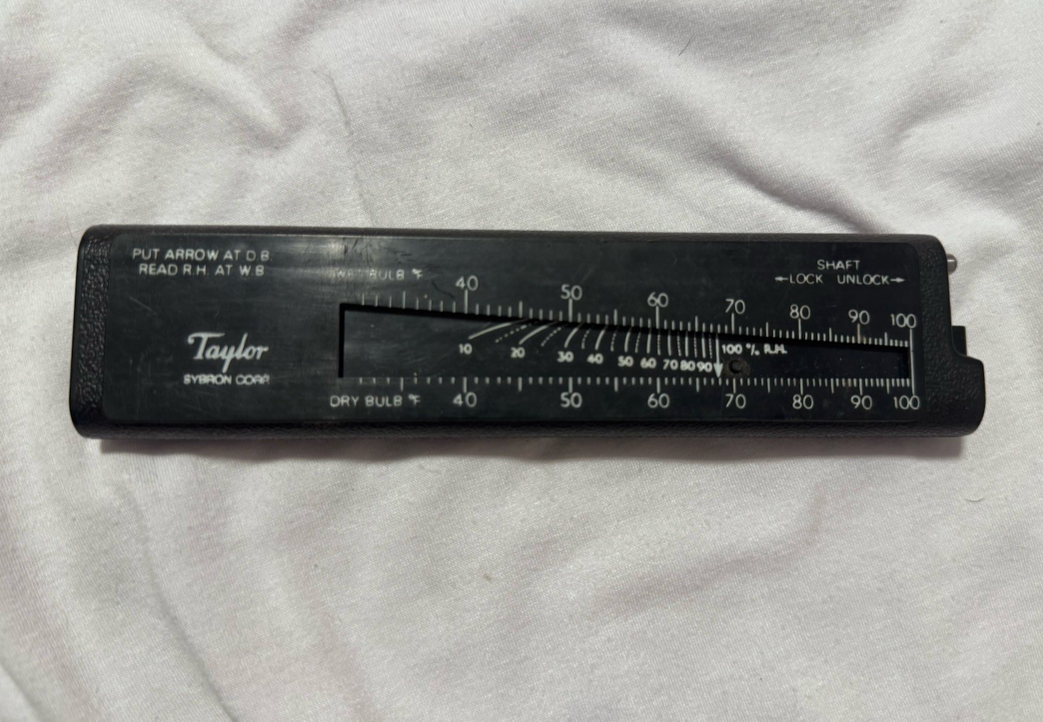 YELLOW JACKET SLING PSYCHROMETER 69010