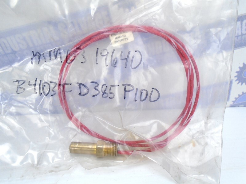 ADVANCED CONTROL - B4103FD385P100 -TEMPERATURE SWITCH set NC OPENS @ 38C / 100F°