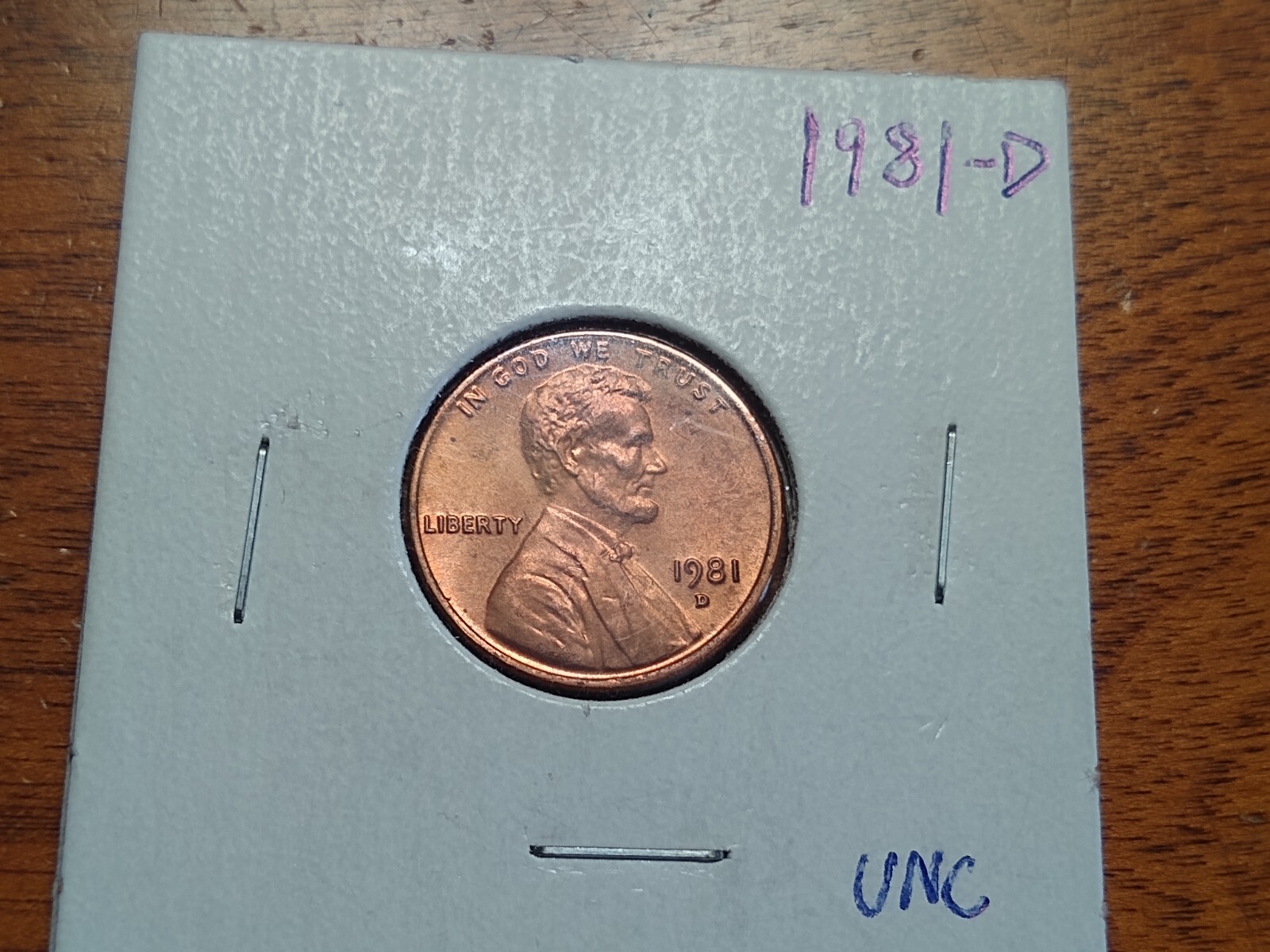 1981-D Lincoln Cent - Uncirculated
