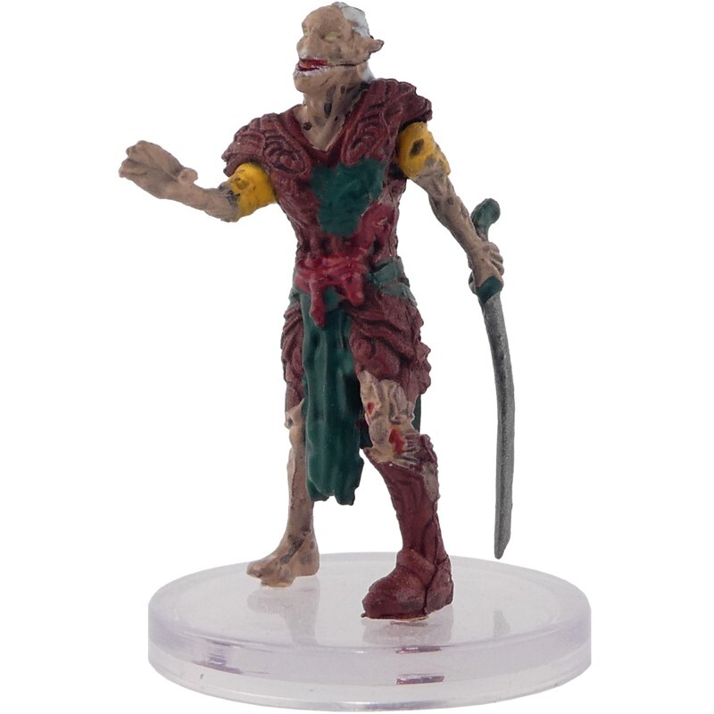 D&D Pathfinder Mini Boneyard 14 Elf Zombie UC