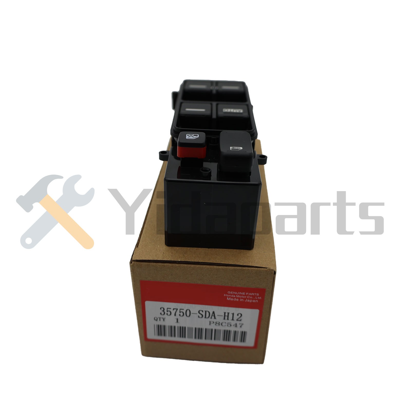 OEM 35750-SDA-H12 For Honda Accord Driver Side 03-07 4 Door Master Window Switch