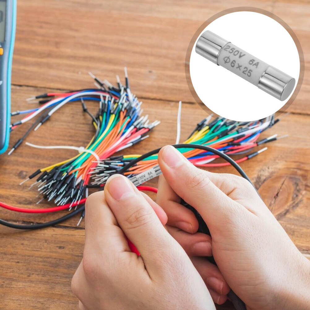 10PCS Multimeter Fuse Practical Digital Multimeter Fuse for Digital Multimeter