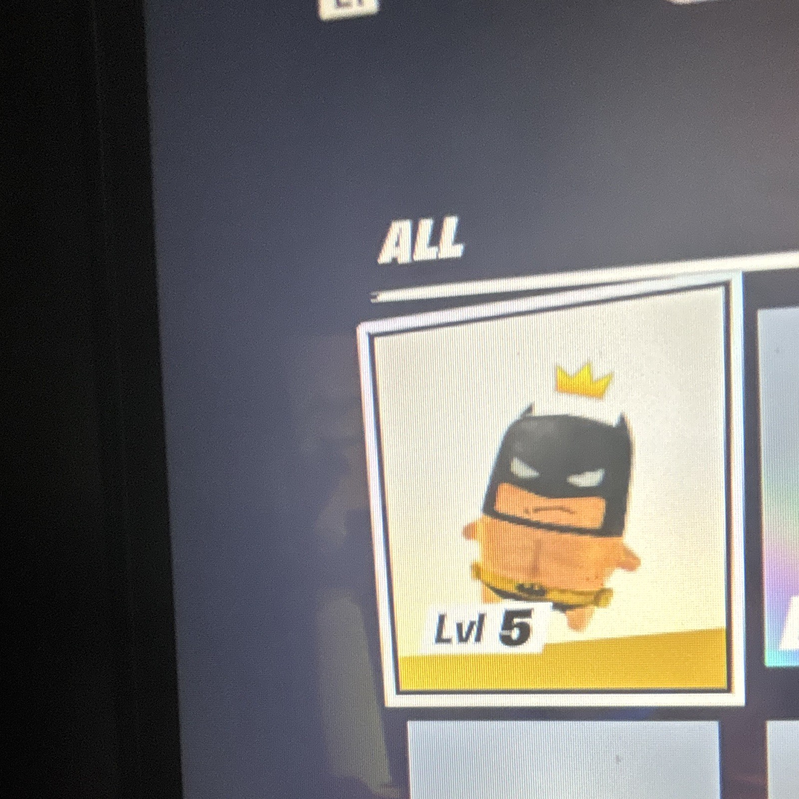 Fortnite Batman Lvl 5 In-Game Item/Asset Game Item/Asset