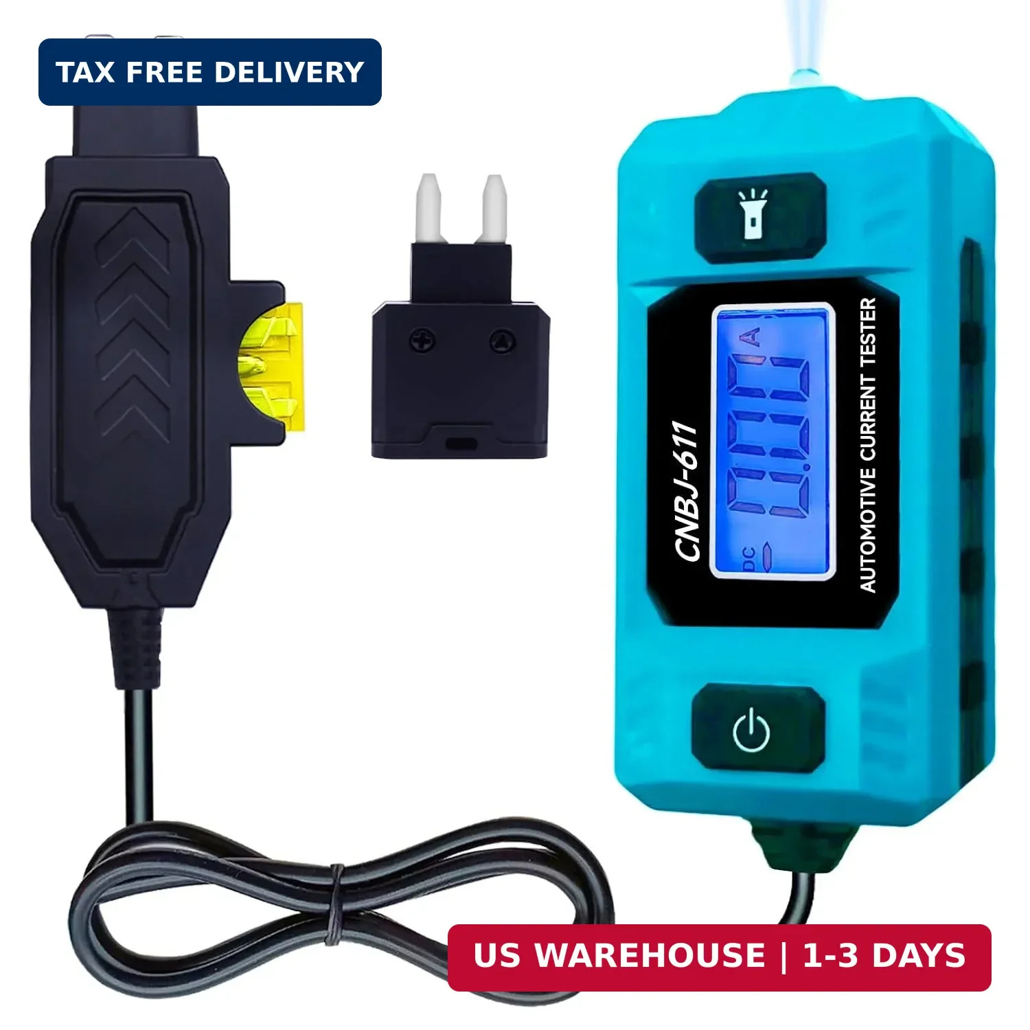 Circuit Fault Tester Car Fuse Tester Automotive Current Tester 20A 48V Automotiv