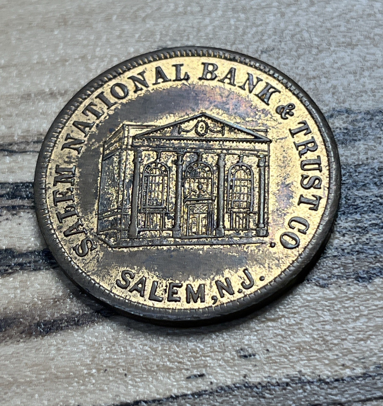 Salem National Bank &Trust Co. Salem,N. J. Good For 25c/$5 *B99
