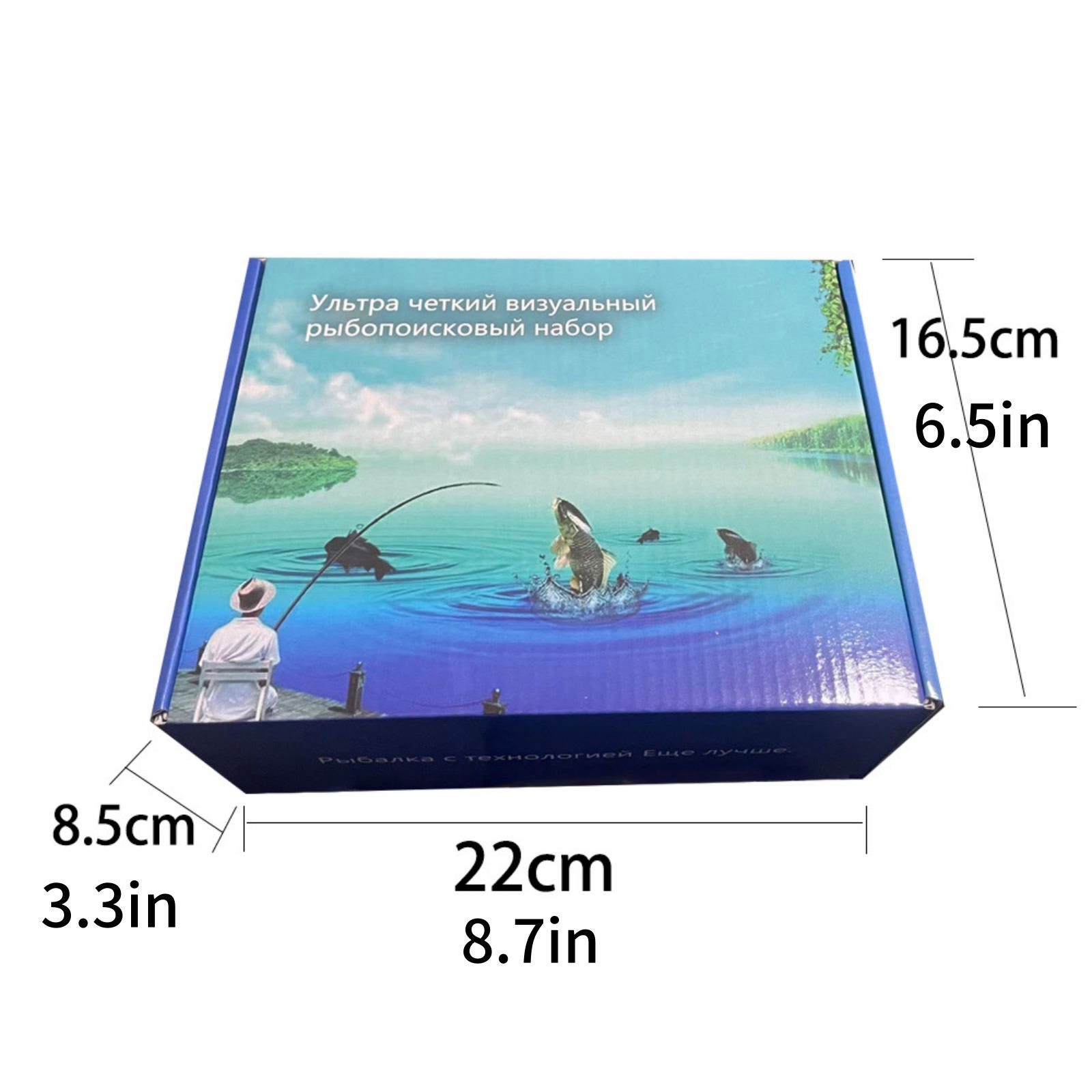 Underwater Fish Finder Display 4.3" HD Screen w/ Night Vision 30 Meter HD Camera