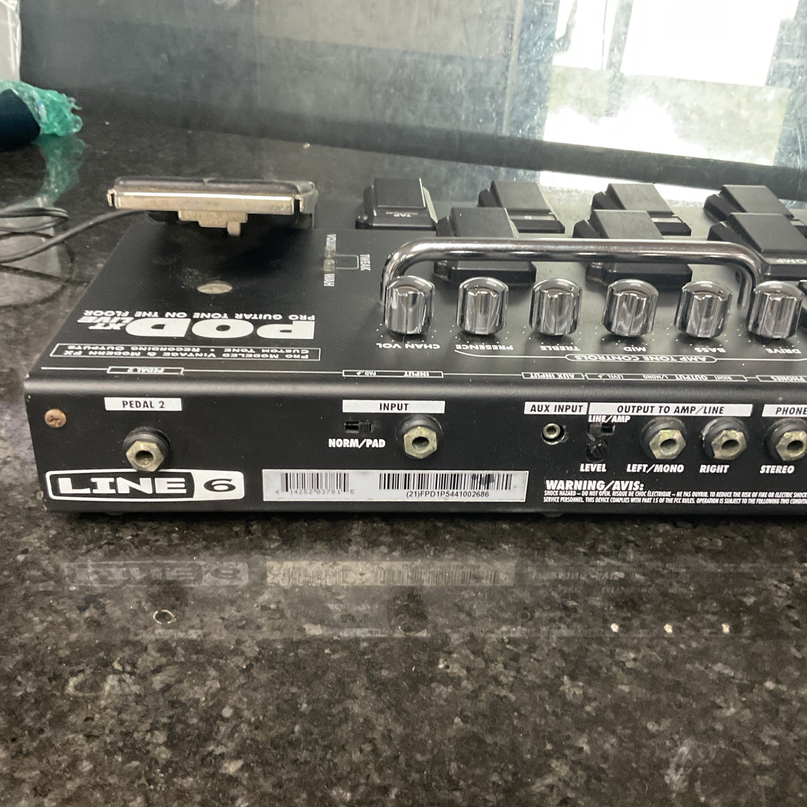 Line 6 Effects POD XT Live G4P001253
