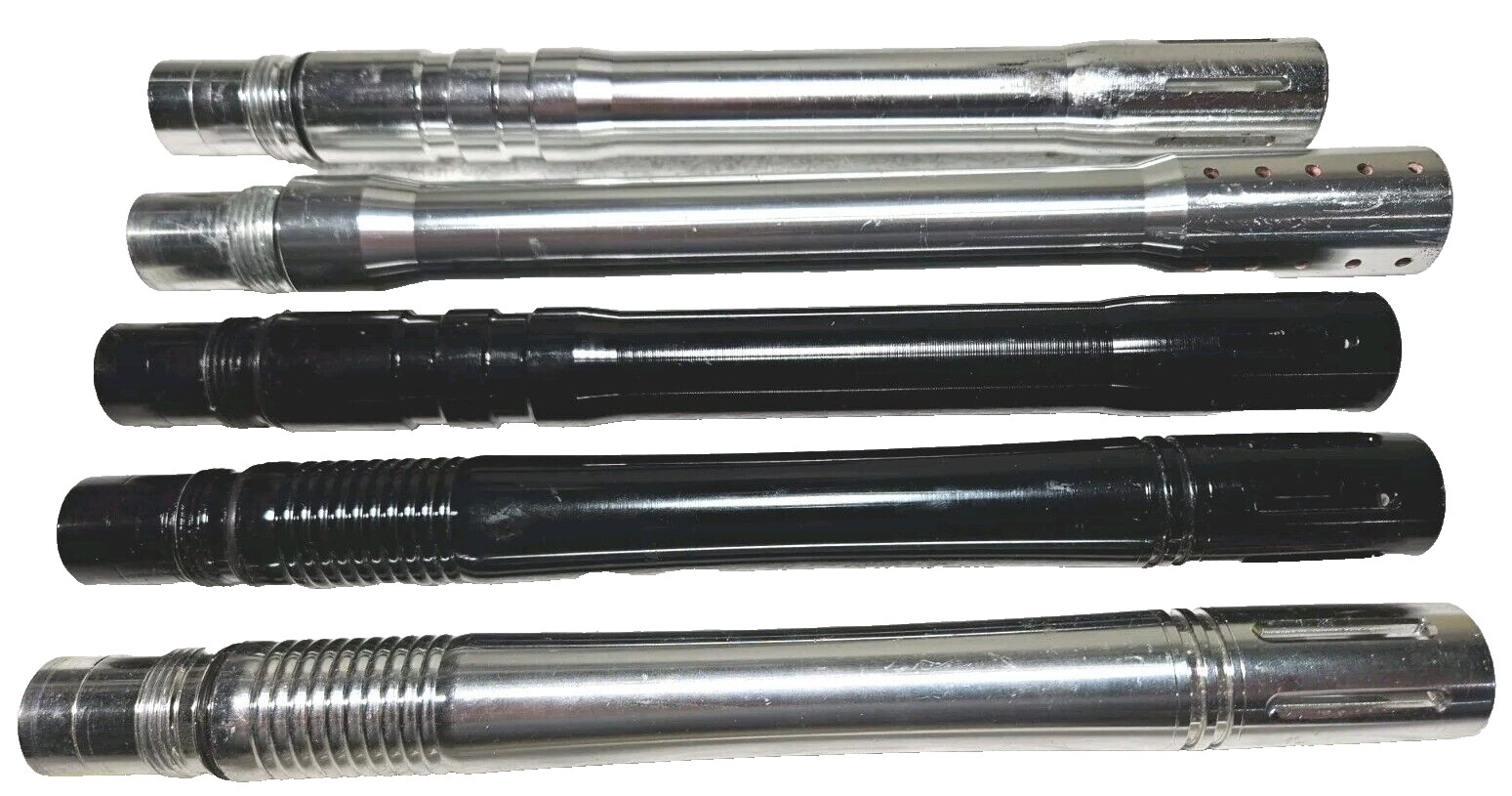 5 Spyder Paintball Gun Factory Barrel Lot Fits Piranha Rebel JT VL Free Shipping
