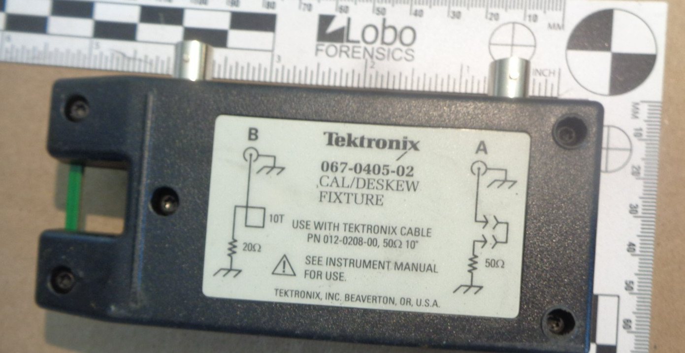 Tektronix Calibration Deskew Fixture 067-0405-02 for TDS7000 CSA7000 P7330 P72