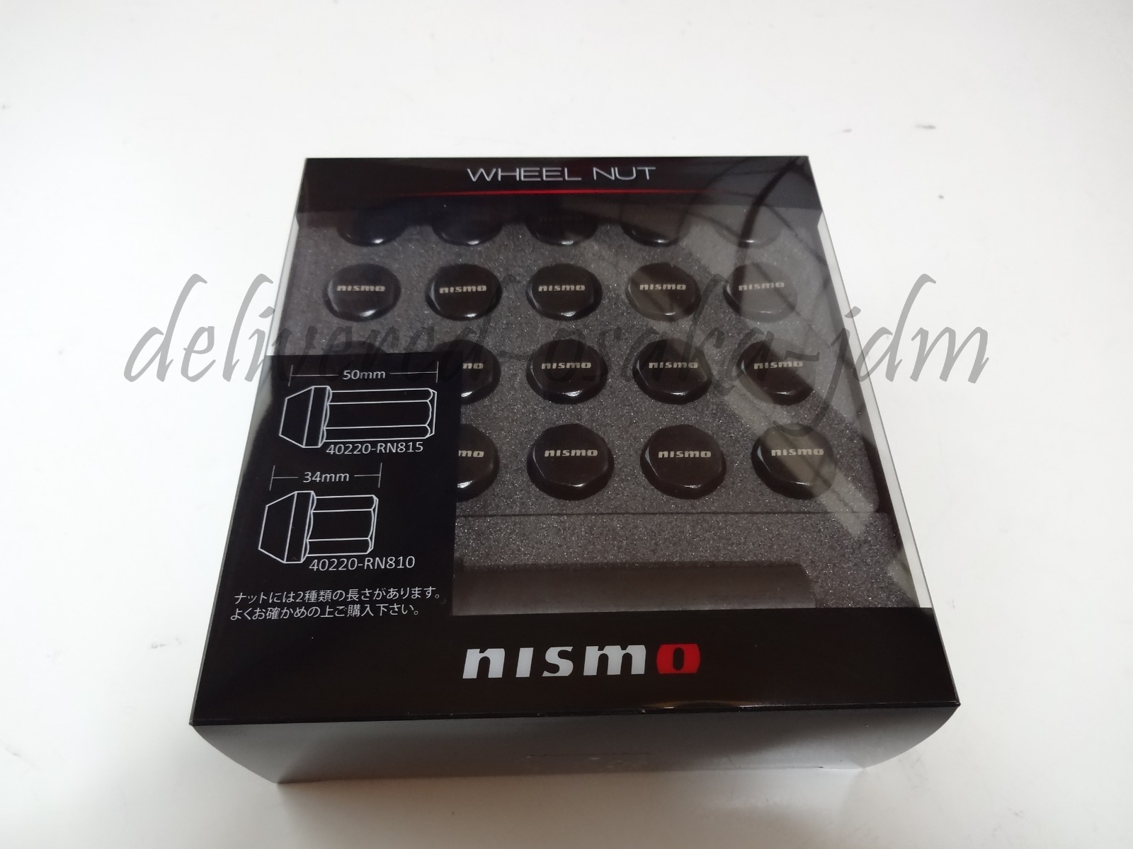 Genuine Nismo Wheel Nut Type 7 Square Lug Nuts 34mm 20 pcs 40220-RN810 JDM