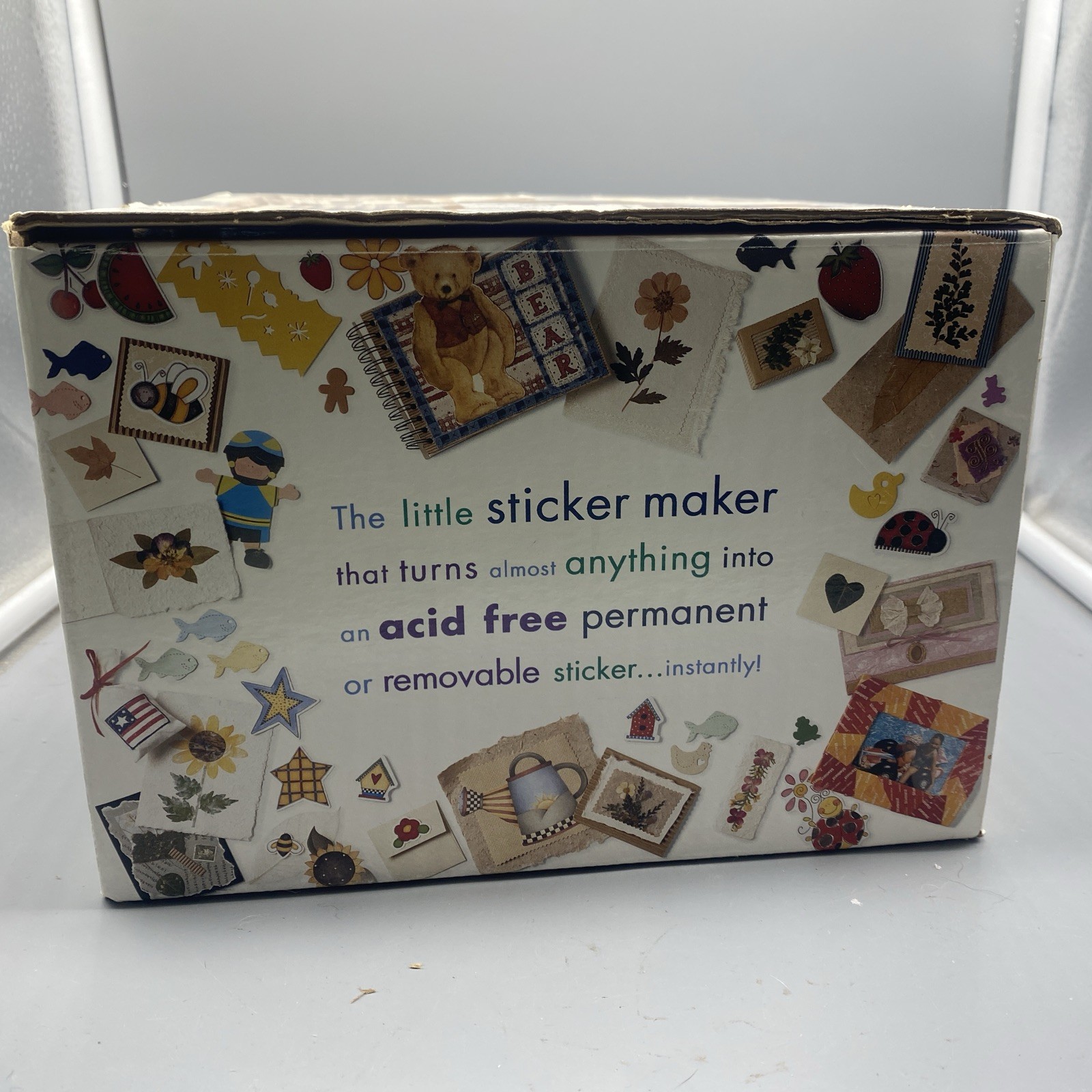 Xyron Model 500 Create a Sticker 5" Sticker Maker Machine Gentily Used