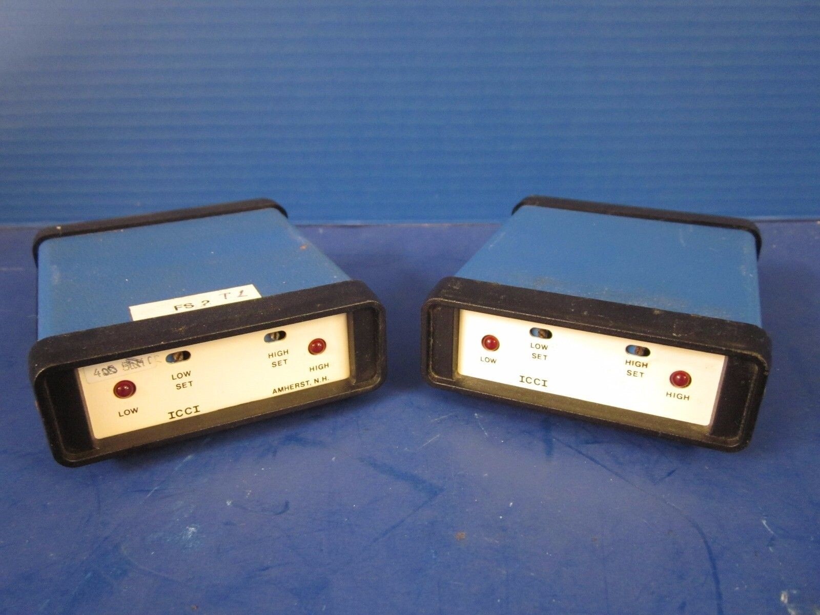 ICCI Bruce Furnace Flow Switch Annunciator, Lot of 2 Used