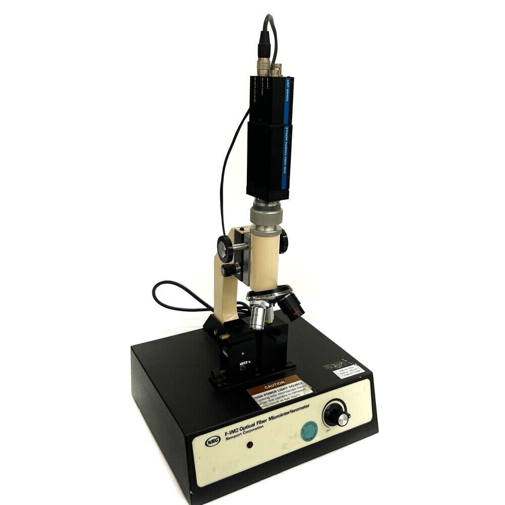 Newport F-IM2 Optical Fiber Microinterferometer with Sony XC-37 CCD Video Camera