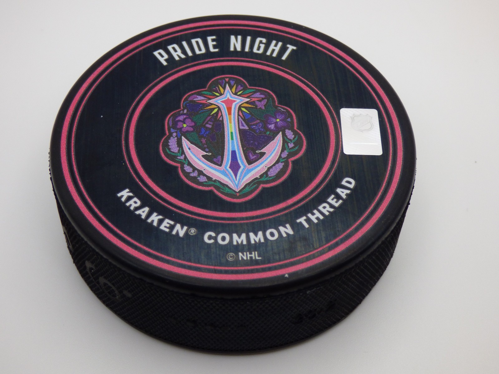 Seattle Kraken - 2025-26 Common Thread - Pride Night - Puck [Black]