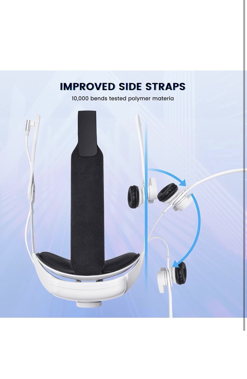 VT03 On-Ear Audio Strap With Battery