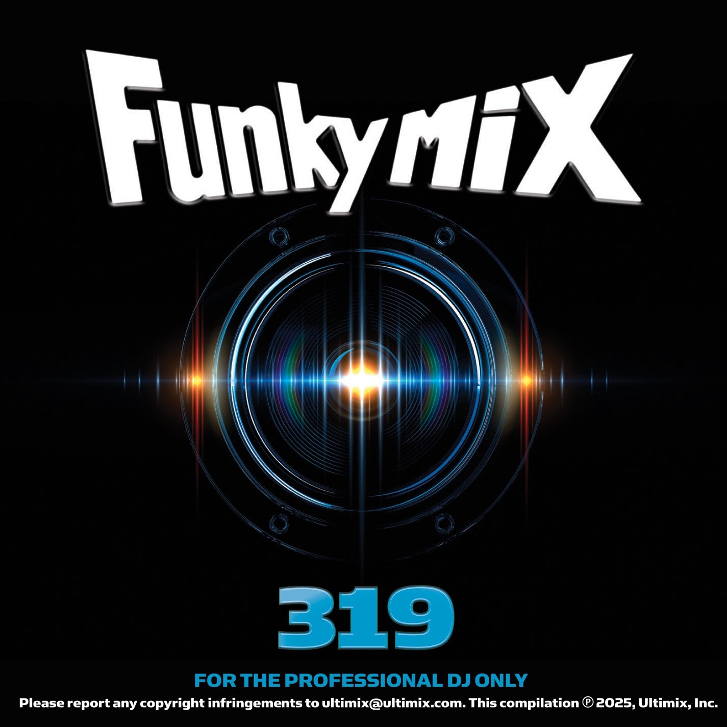 Funkymix 319 CD DJ Remix Hip Hop Doja Cat Bieber Chris Brown KATSEYE Drake Ciara