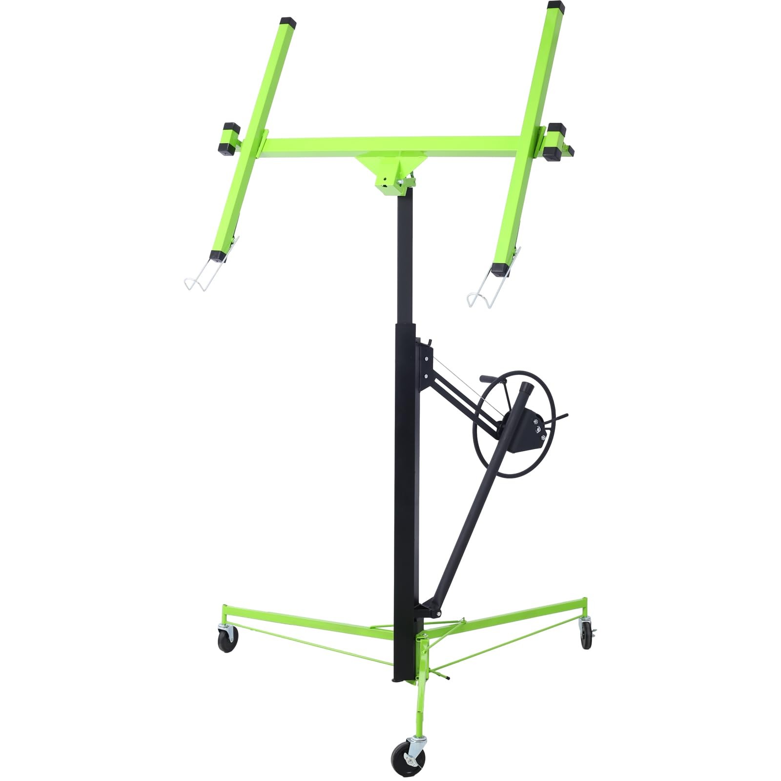 Drywall Lifter 11ft Hoist Jack Panel Sheetrock 150lb Capacity Rolling Lifter Set