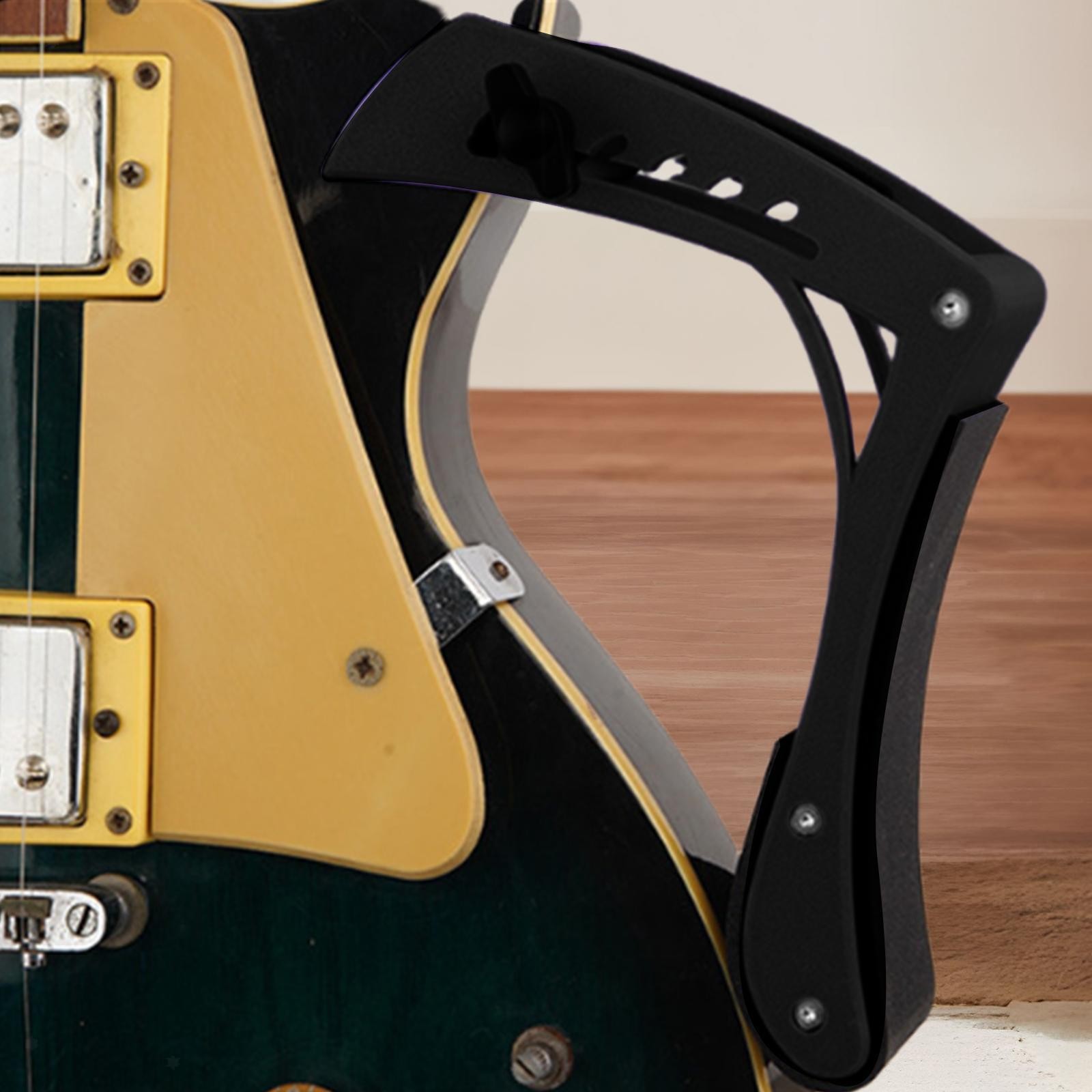 Electric Guitar Rest Support Footstool Portable Adjustable Electric Guitar