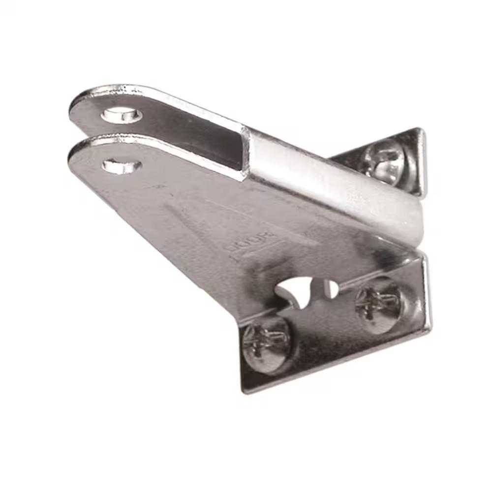 2-7/8 In. Stamped Steel Zinc Plated Finish Screen Door Closer Jamb Bracket
