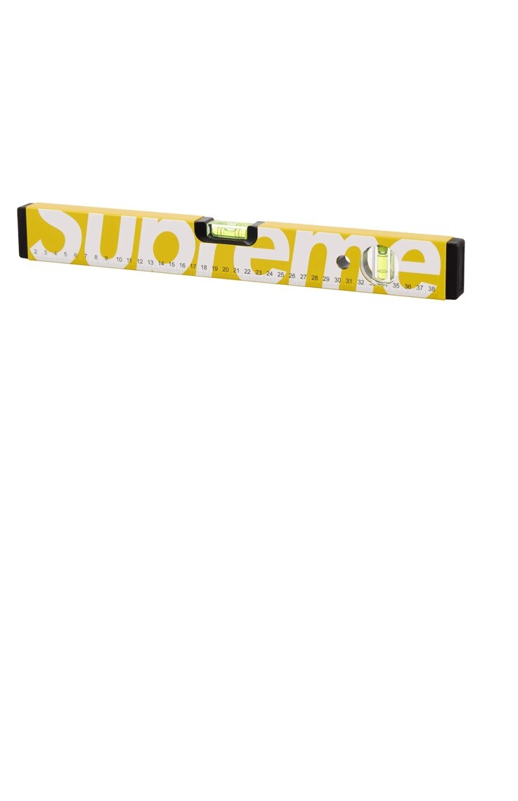 SUPREME METEREX SPIRIT LEVEL (yellow ) FW24