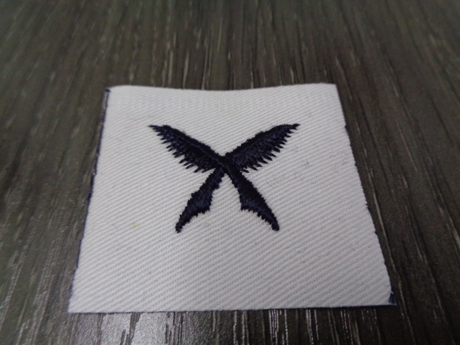 Military US NAVY YEOMAN STRIKER Patch VIETNAM ISSUE SUMMER WHITES