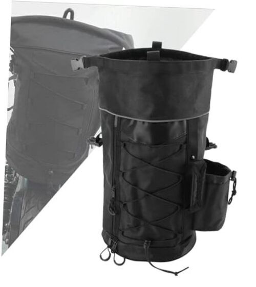 Large Capacity Motorcycle Sissy Bar Backrest Bag Travel Luggage Bag