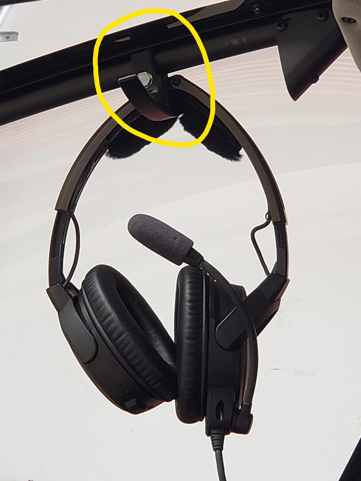 Robinson R22, R44, R66 Helicopter Helmet Headset Hook NEW WIDER VERSION 2.0!!