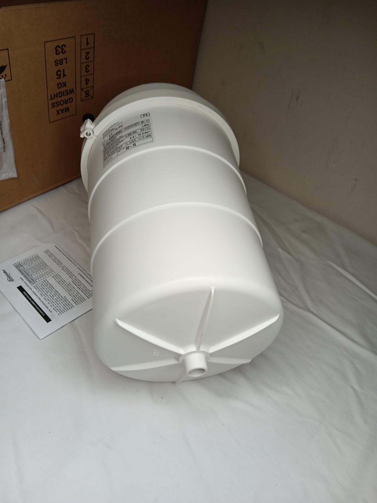 GeneralAire 50-15 Cylinder Low Conductivity