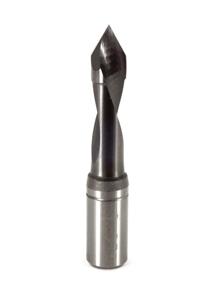 Whiteside DT8-57LHSC Left Hand V-Point Dowel Drill Solid Carbide, 8mmCD, 57mmOAL