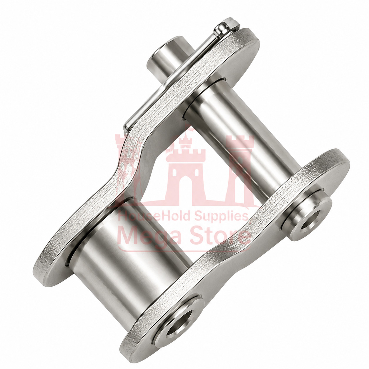 #40 Half Link Roller Chain Connecting Link Slide Gate Openers (Stainless Steel)