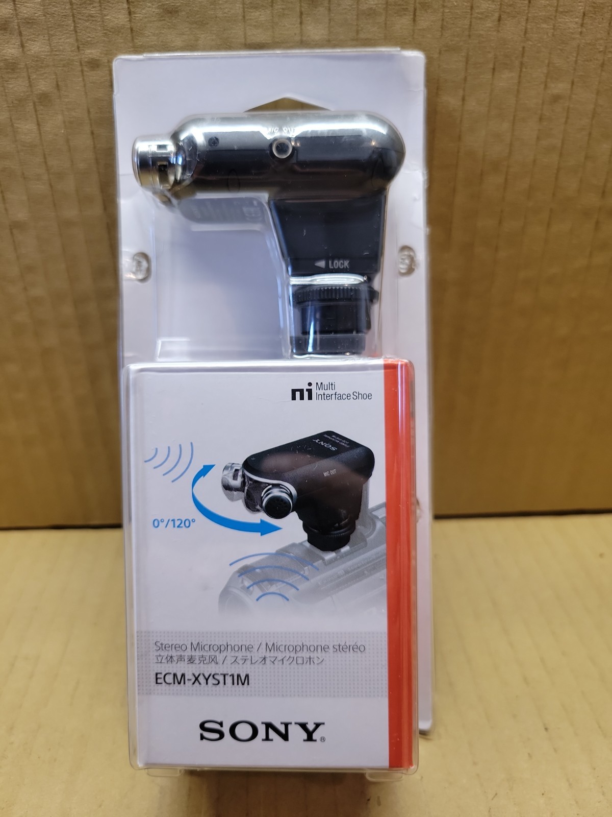 Sony ECM-XYST1M Stereo Microphone Multi Interface Shoe Plug-in BRAND NEW B08
