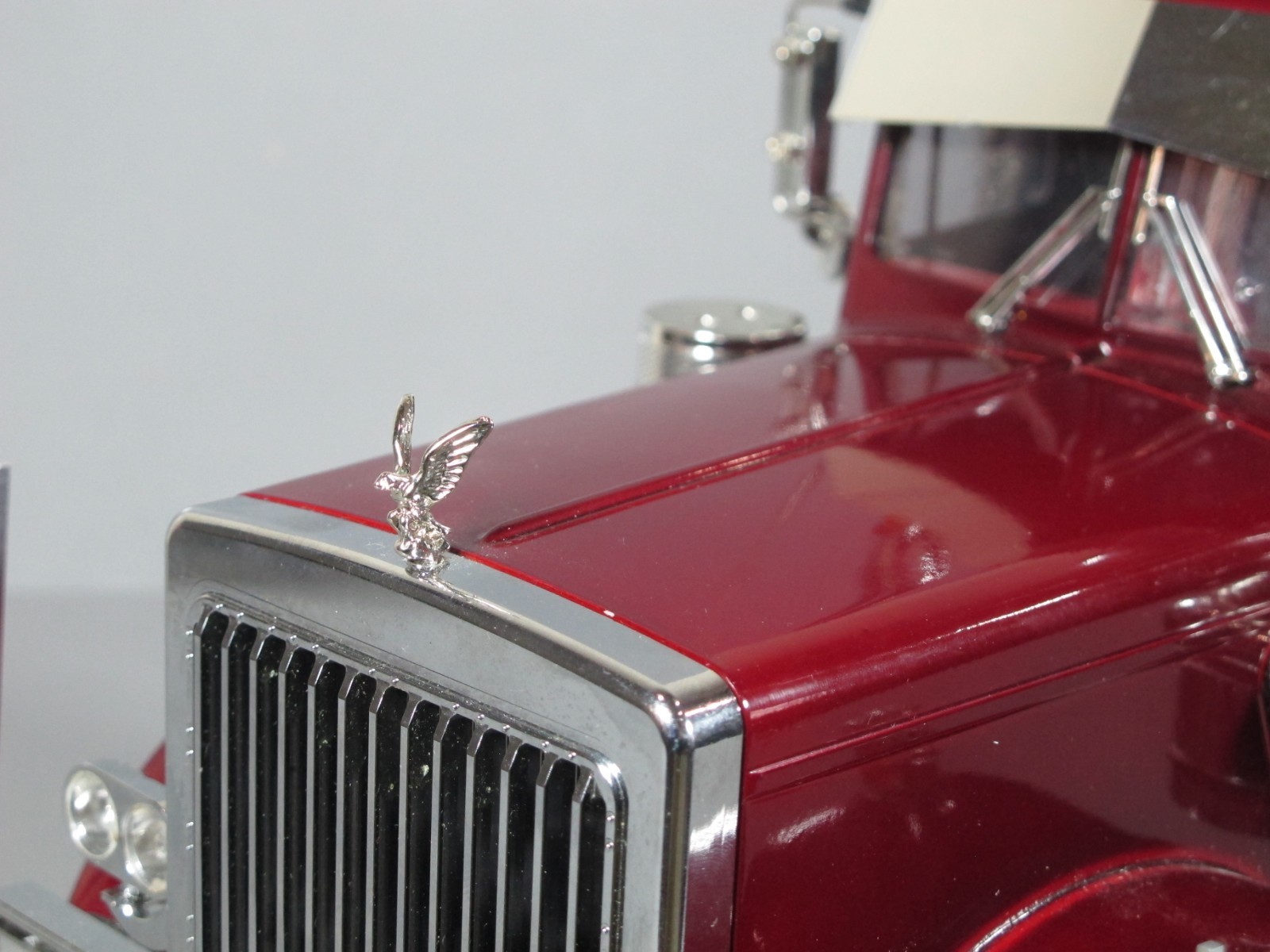Toy Metal Hood Eagle Grill Ornament Emblem Tamiya 1/14 King Grand Knight Hauler