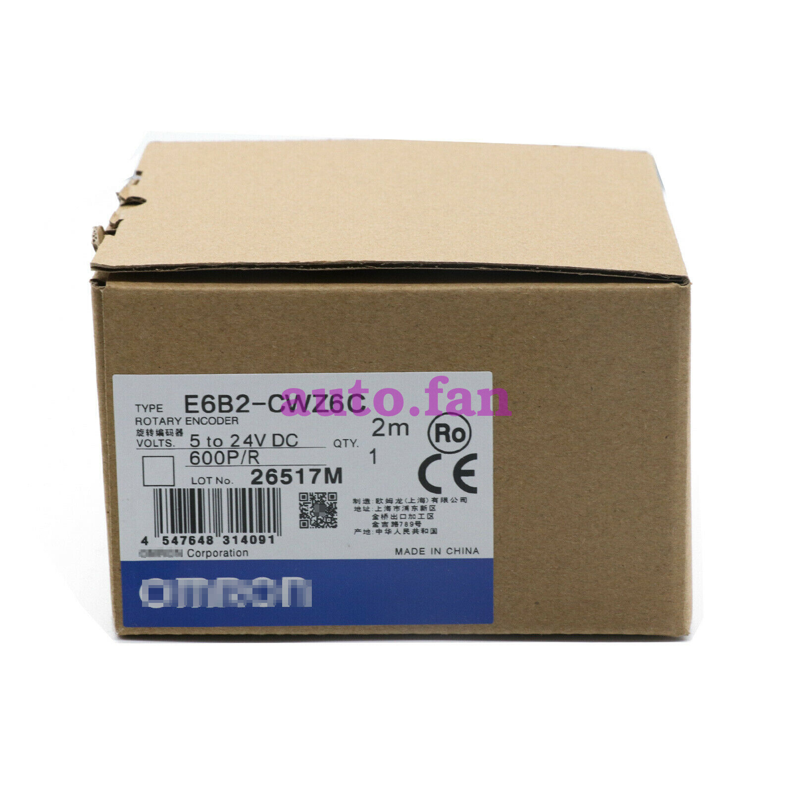 For E6B2-CWZ6C Rotary Encoder 600P/R
