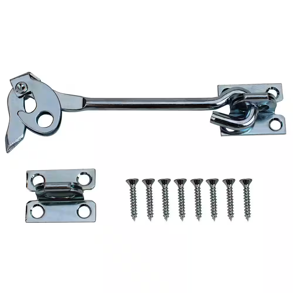 6 In. Zinc Plated Safety Gate Hook