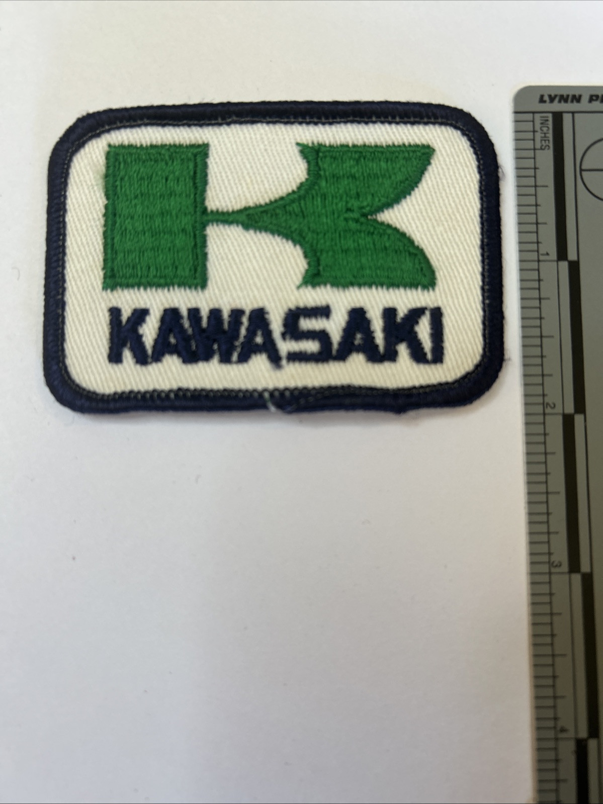 Vintage Kawasaki Motocross Motorcycle Dirt Bike Patch Never Used