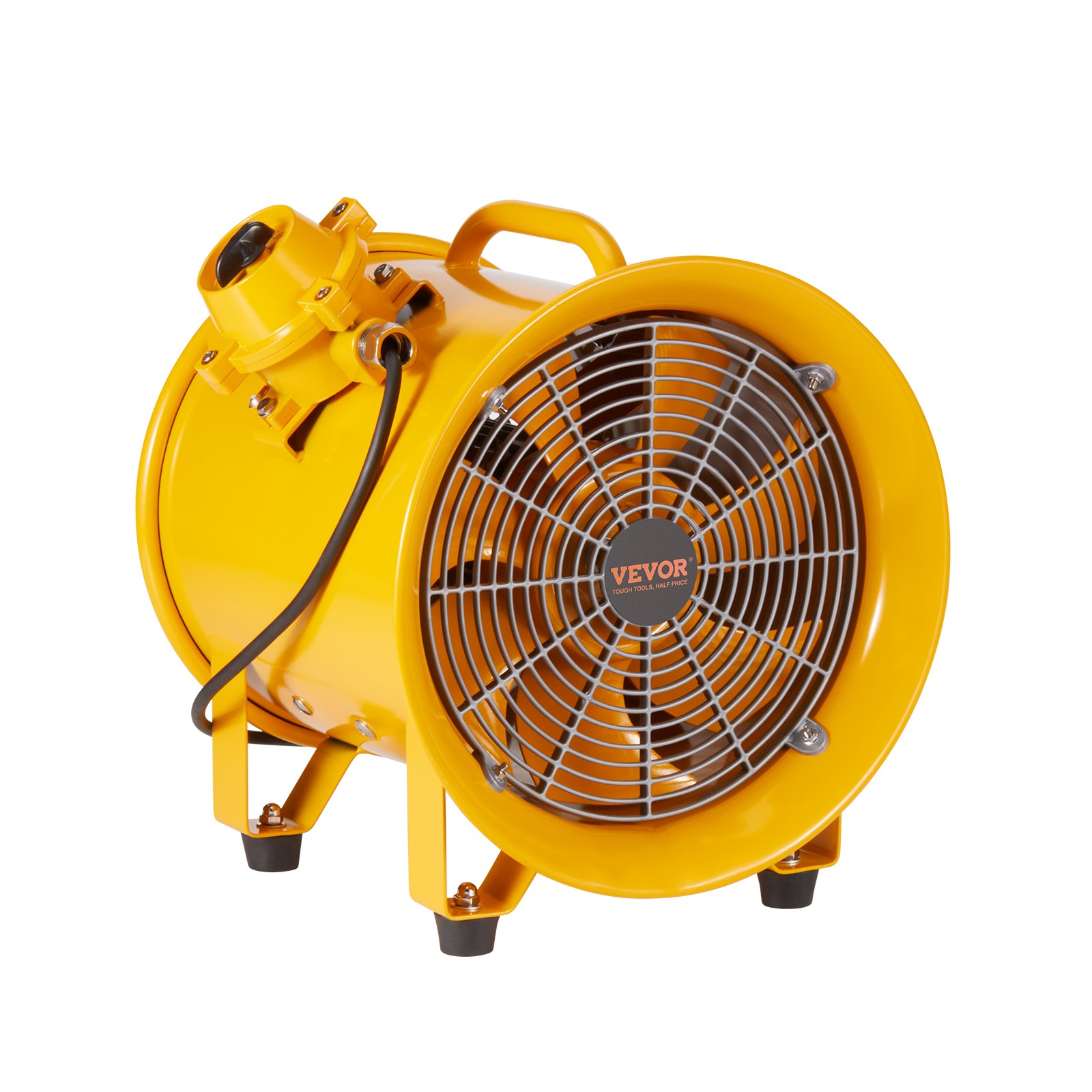 VEVOR 16" Extractor Fan Blower Portable 16.4ft Power Cord Ventilator Industrial