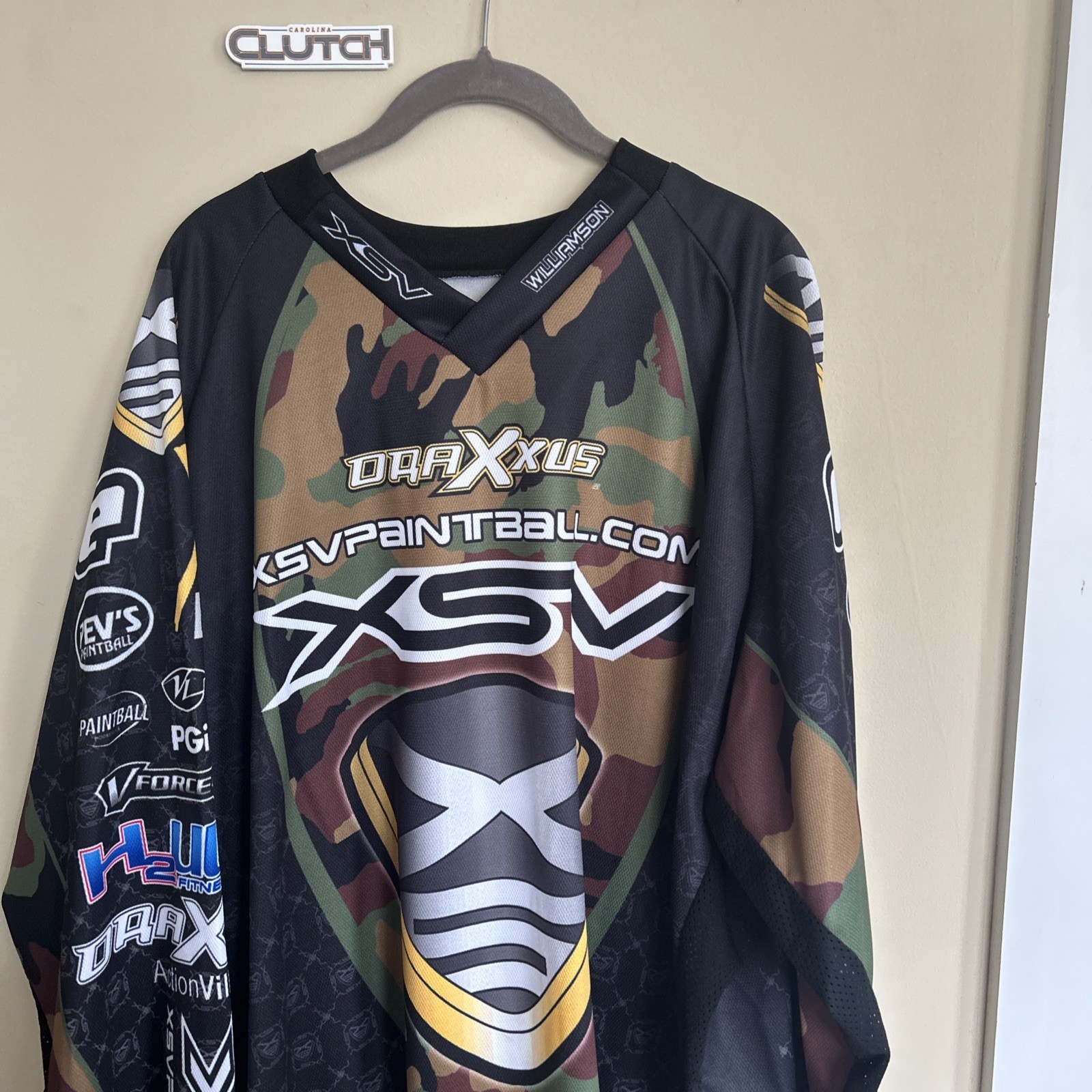 Vintage XSV Paintball Jersey - XXL - dynasty infamous heat jt hk Aftershock