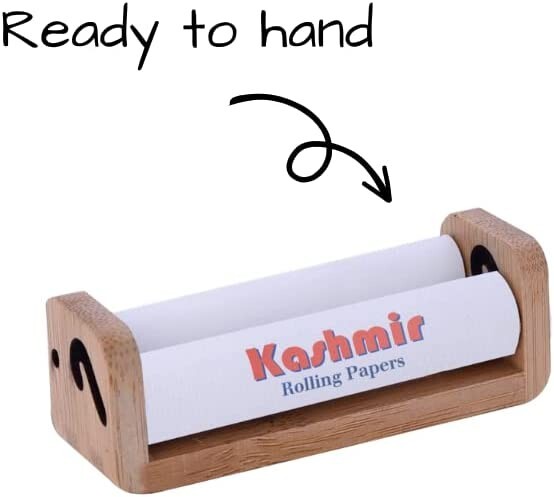 Rolling Papers Machine | Bamboo Hand Roller for rolling papers pack of 3
