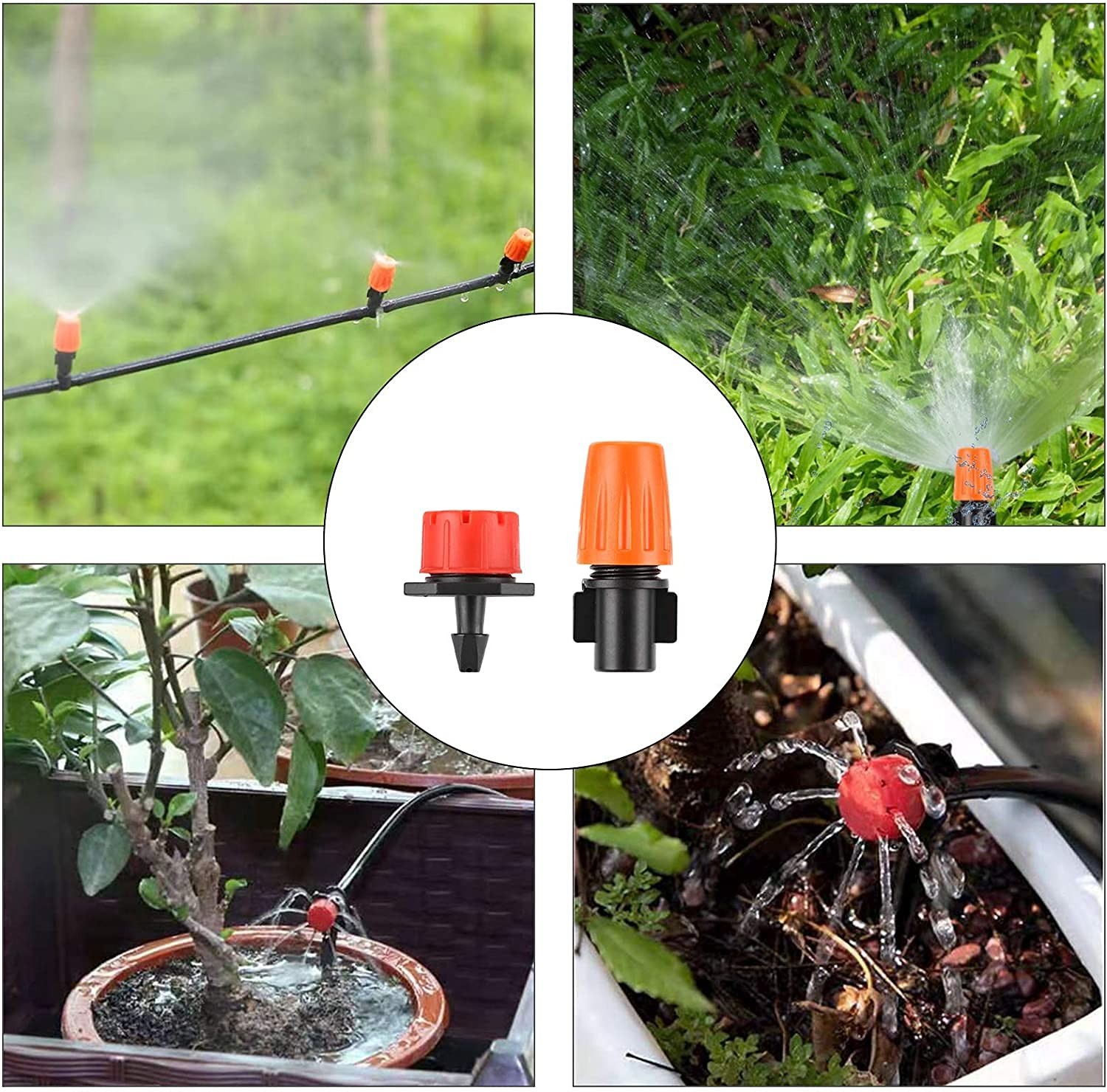 Garden Automatic Irrigation System 164FT 200 Pack Drip 164 feet
