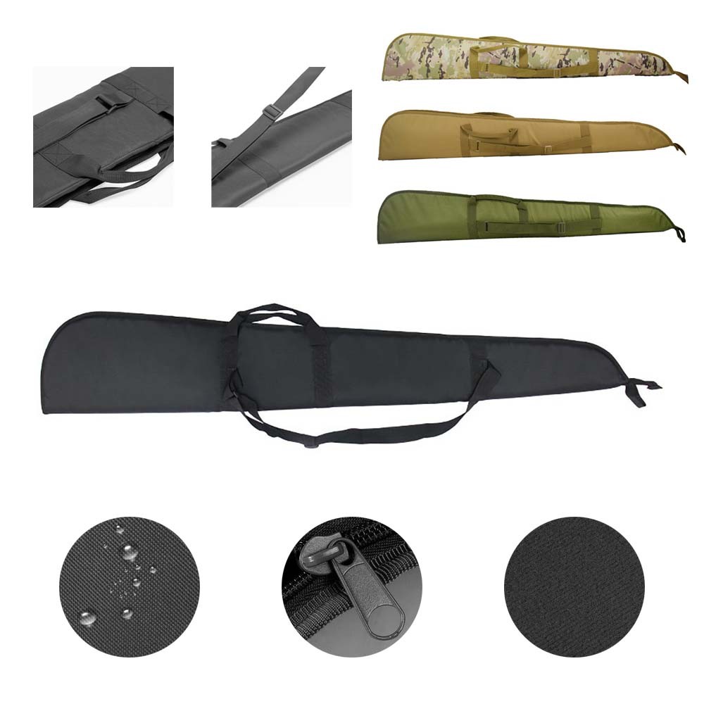 52" Rifle Case Tactical Soft Padded ShotGun Bag Gun Storage Case Airsoft Bag New