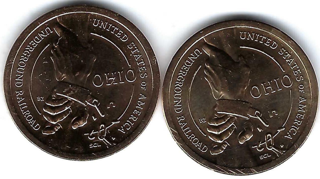 2023-P+D $1 Coin for American Innovation Ohio Series! (2 Coins)