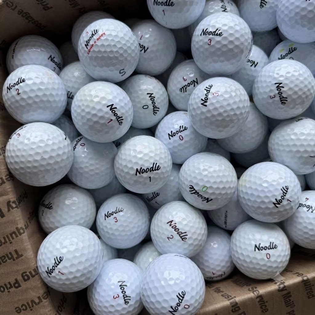 Noodle Assorted Models Used Golf Balls 3A/AAA Free Shipping 50/100 Pack