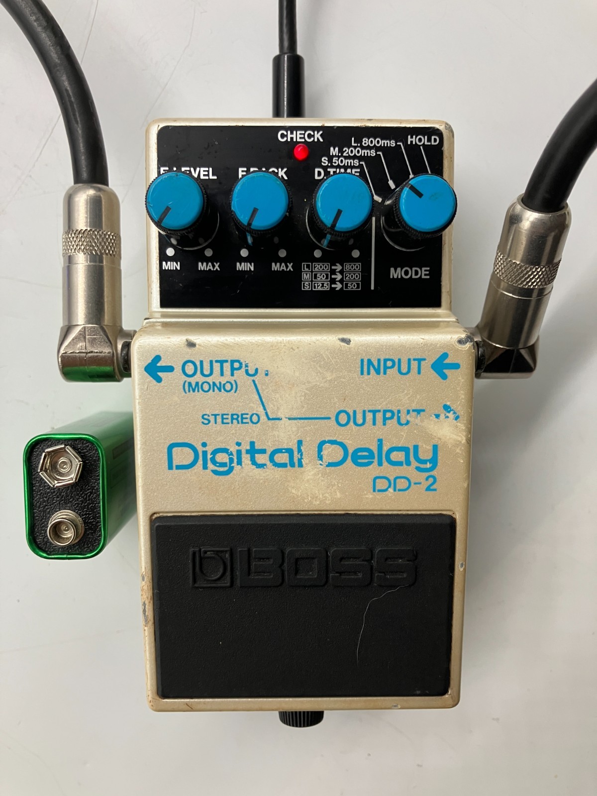 Boss DD-2 Digital Delay Made in Japan Long Chip Working w/Box 0422X1-9