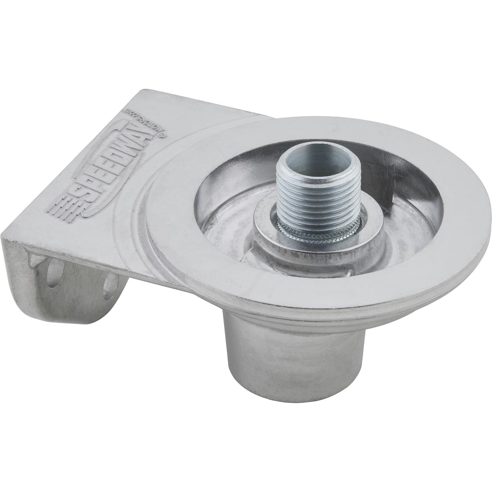 Single Remote Oil Filter Bracket, Vertical Outlet, 3/4-16 Thread